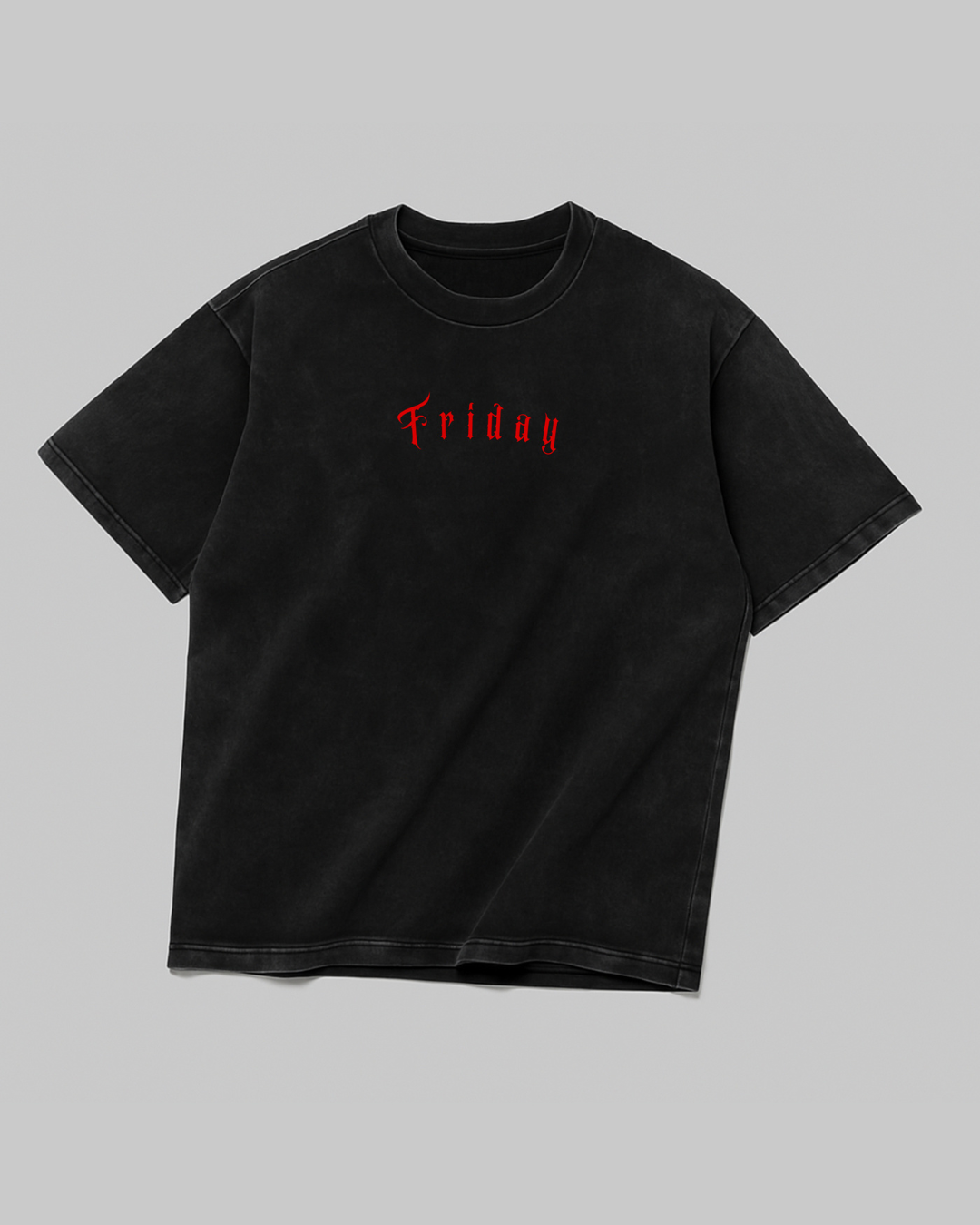 Friday the 13th – Jason Voorhees Acid Wash Oversized Tee